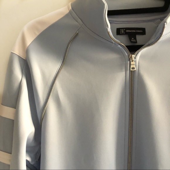 INC International Concepts blue jacket - Picture 7 of 13